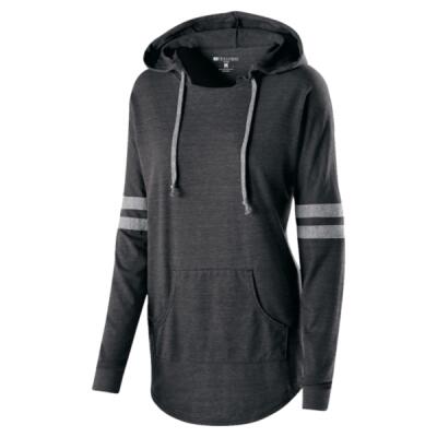 Women's Triblend Hooded Long Sleeve T-Shirt Thumbnail