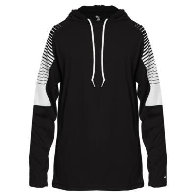 Men's Lineup Hooded Long Sleeve T-Shirt Thumbnail