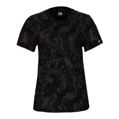 Women's Tie-Dyed Tri-Blend T-Shirt Thumbnail