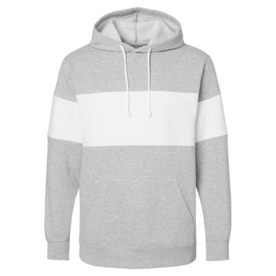 Unisex Classic Fleece Colorblocked Hooded Sweatshirt Thumbnail