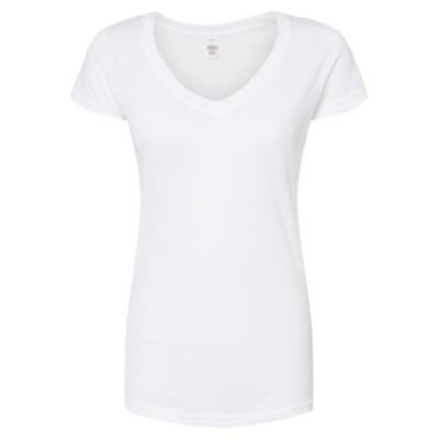 Women's Poly-Rich V-Neck T-Shirt Thumbnail
