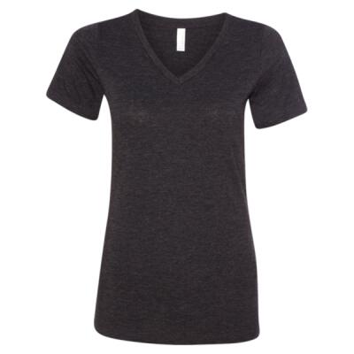 Women's Relaxed Triblend V-Neck Tee Thumbnail