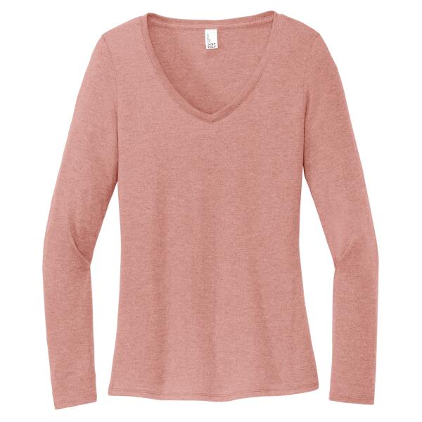 Women's Perfect Tri ® Long Sleeve V Neck Tee Thumbnail