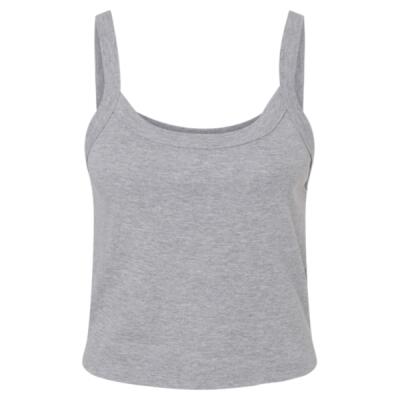 Women's Micro Rib Spaghetti Strap Tank Thumbnail
