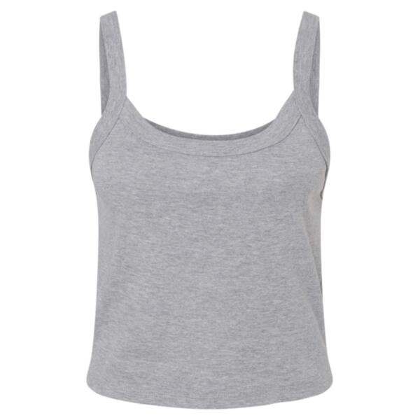 Women's Micro Rib Spaghetti Strap Tank Thumbnail