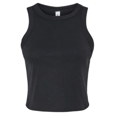 Women's Micro Rib Racer Tank Thumbnail
