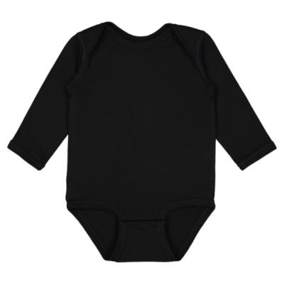 Infant Fine Jersey Long Sleeve Bodysuit Thumbnail
