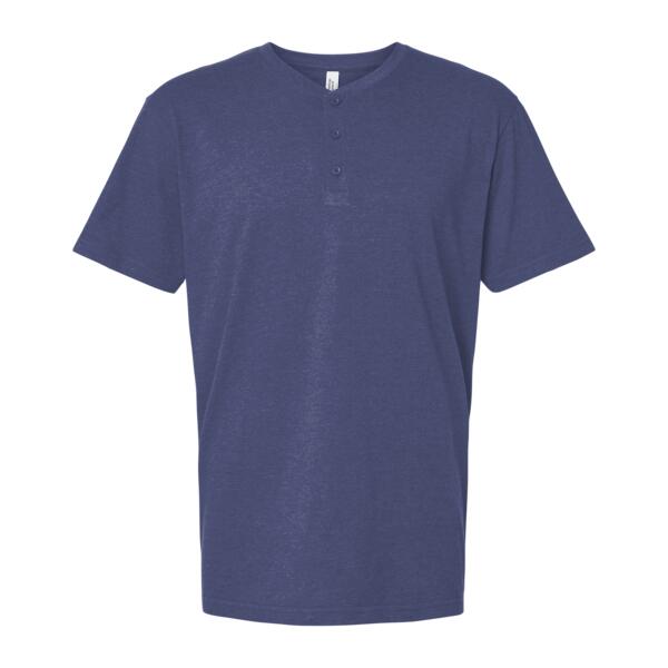 Unisex CVC Henley Tee Thumbnail