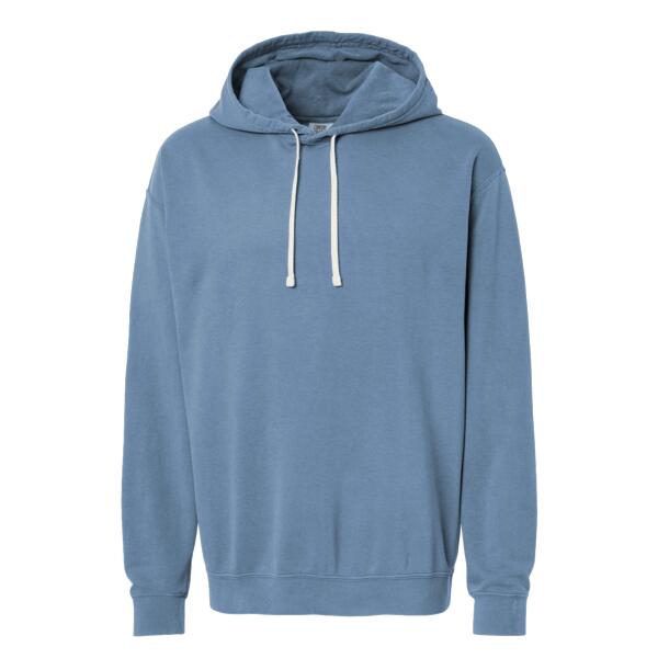Unisex Garment-Dyed Lightweight Fleece Hooded Sweatshirt Thumbnail