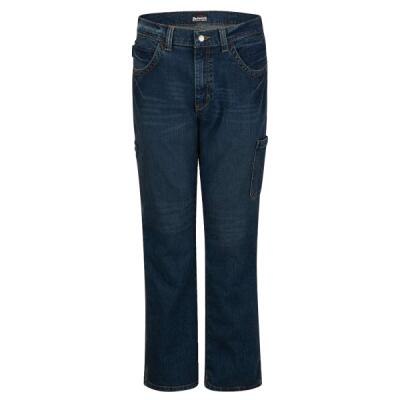 Men's Extended Sizes Stretch Denim Dungaree Jeans Thumbnail