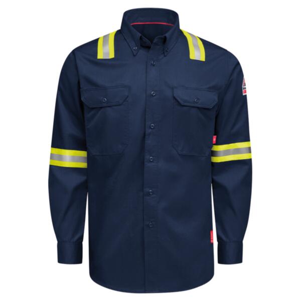 Men's Nomex® Comfort Enhanced-Vis Woven Long Sleeve Shirt Thumbnail