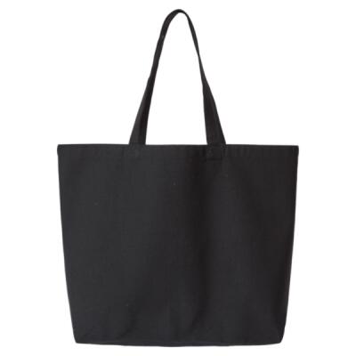 Jumbo Recycled Midweight Gusseted Canvas Tote Thumbnail
