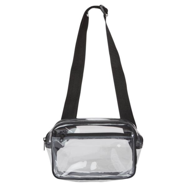 Clear Stadium 2-Pocket Fanny Pack/Crossbody Bag Thumbnail