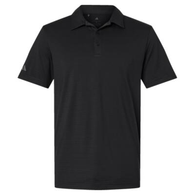 Men's Textured Stripe Polo Thumbnail