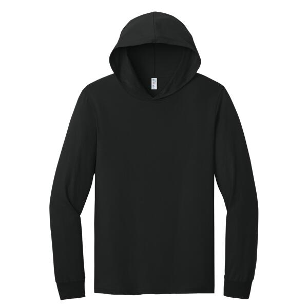 Classics Unisex Cotton Long Sleeve Hooded T Shirt Thumbnail