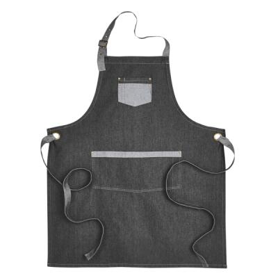 Domain Contrast Denim Bib Apron Thumbnail