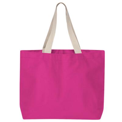 USA Made Cotton Canvas Jumbo Tote Bag Thumbnail