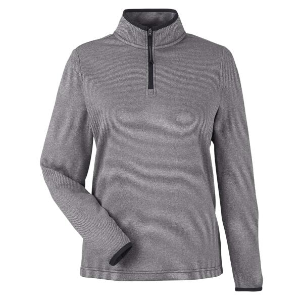 Women's Venture Heathered Stripe Quarter-Zip Pullover Thumbnail