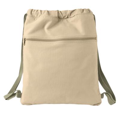 14oz. Pigment-Dyed Canvas Cinch Sack Thumbnail