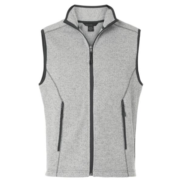 Men's Jasper Jacquard Fleece Vest Thumbnail