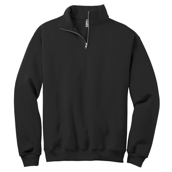 NuBlend ® 1/4 Zip Cadet Collar Sweatshirt Thumbnail