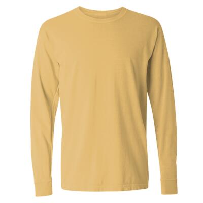 Unisex Garment-Dyed Heavyweight Long Sleeve T-Shirt Thumbnail
