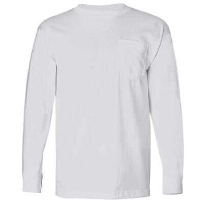 Unisex USA-Made Long Sleeve Pocket T-Shirt Thumbnail