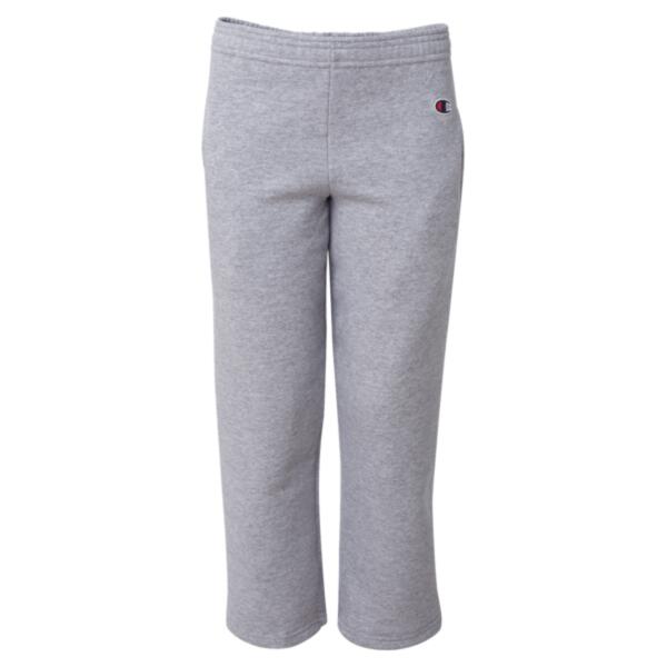 Youth Powerblend® Open-Bottom Sweatpants with Pockets Thumbnail