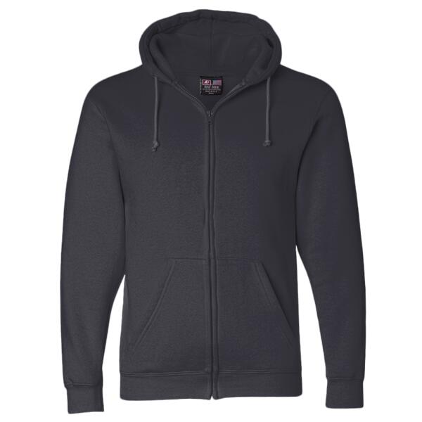 Unisex USA-Made Full-Zip Hooded Sweatshirt Thumbnail
