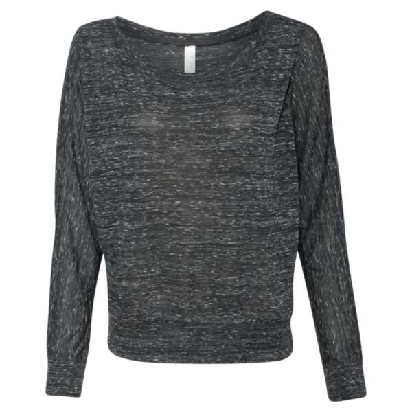 Women’s Flowy Off Shoulder Long Sleeve Tee Thumbnail