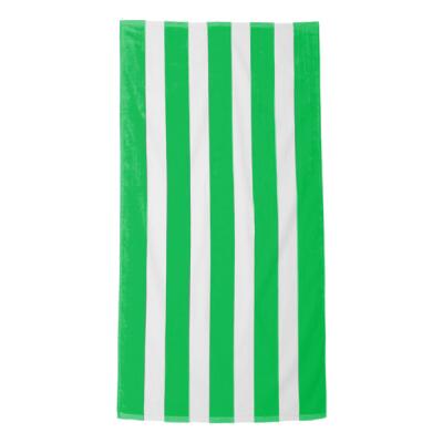 Cabana Stripe Velour Beach Towel Thumbnail