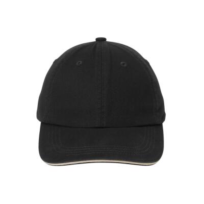 Sandwich Bill Cap with Striped Closure Thumbnail