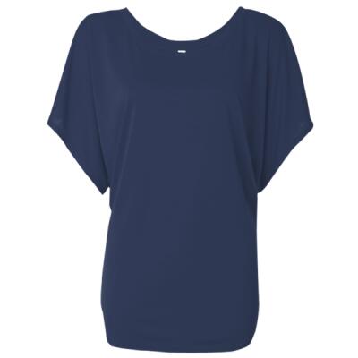 Women’s Flowy Draped Dolman Tee Thumbnail