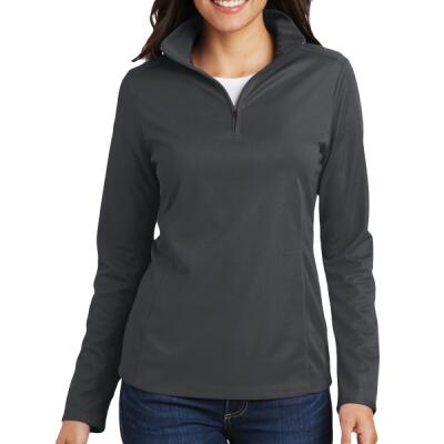 Women's Pinpoint Mesh 1/2 Zip Thumbnail