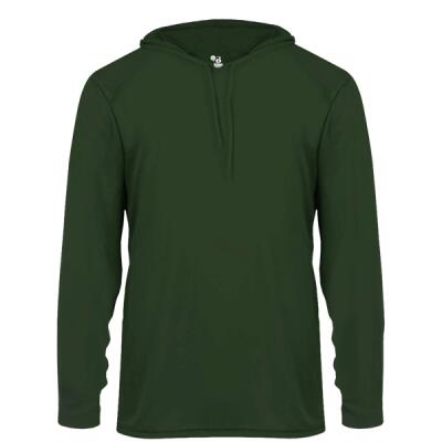 Unisex B-Core Hooded Long Sleeve T-Shirt Thumbnail