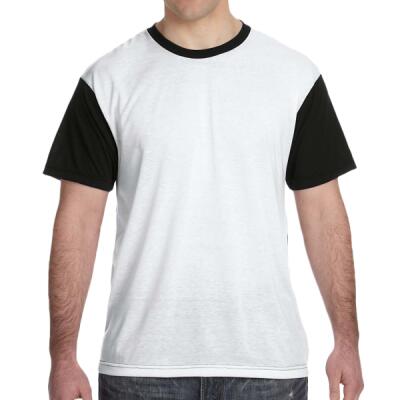 Men's Blackout Polyester Sublimation Tee Thumbnail