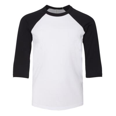 Youth Three-Quarter Sleeve Baseball Tee Thumbnail