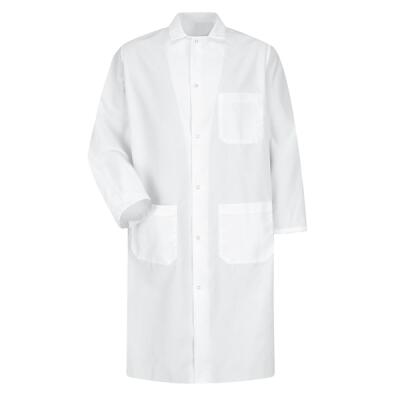 Men's Snap-Front Spun Polyester Butcher Coat Thumbnail