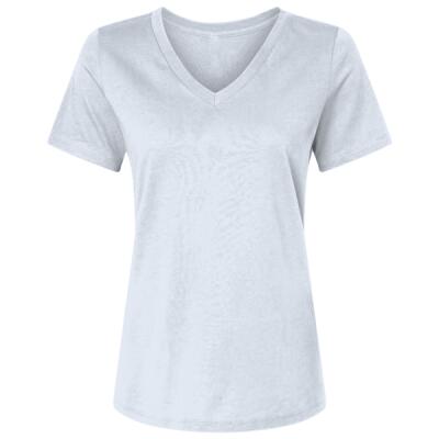 Women's USA-Made V-Neck T-Shirt Thumbnail