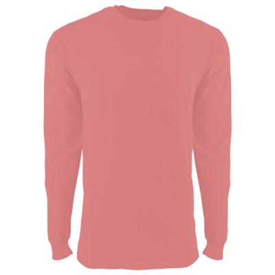 Unisex Inspired Dye Long Sleeve Pocket T-Shirt Thumbnail