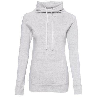 Women’s Space-Dyed Cowl Neck Sweatshirt Thumbnail