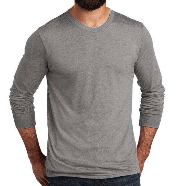 Unisex Tri Blend Long Sleeve Tee Thumbnail