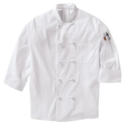 Mimix™ Ten Knot Button Chef Coat with OilBlok Thumbnail