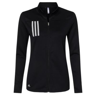 Women's 3-Stripes Double Knit Full-Zip Thumbnail