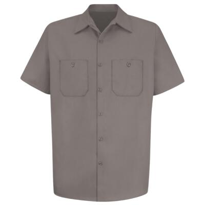 Men's Tall Cotton Short Sleeve Uniform Shirt Thumbnail