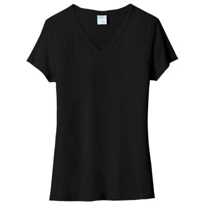 Women's Tri Blend V Neck Tee Thumbnail