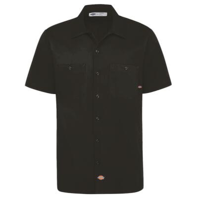 Men's Industrial Short Sleeve Cotton Work Shirt Thumbnail