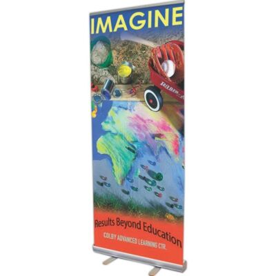 Economy Custom Printed Retractable Displays Thumbnail