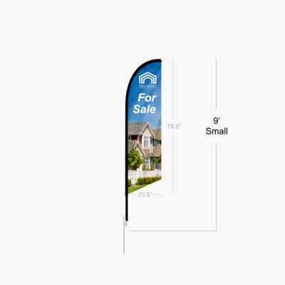 Feather Angled Flag Thumbnail
