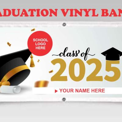 2x4 FT Graduation Banners  – Celebrate in Style Thumbnail